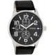 OOZOO Timepieces 45mm Black Leather Strap C7449